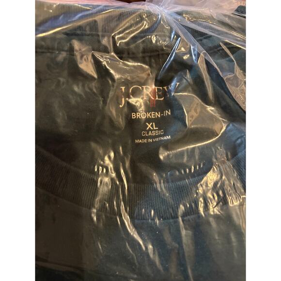 J Crew Mens Classic Broken In T Shirt XL Green NWT Tee Shirt CI165 J.Crew - Picture 6 of 6